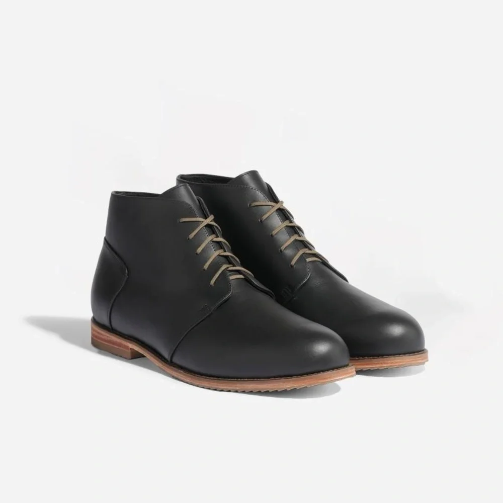 NWT Nisolo Everyday Chukka Boot in Black Men’s Size 11